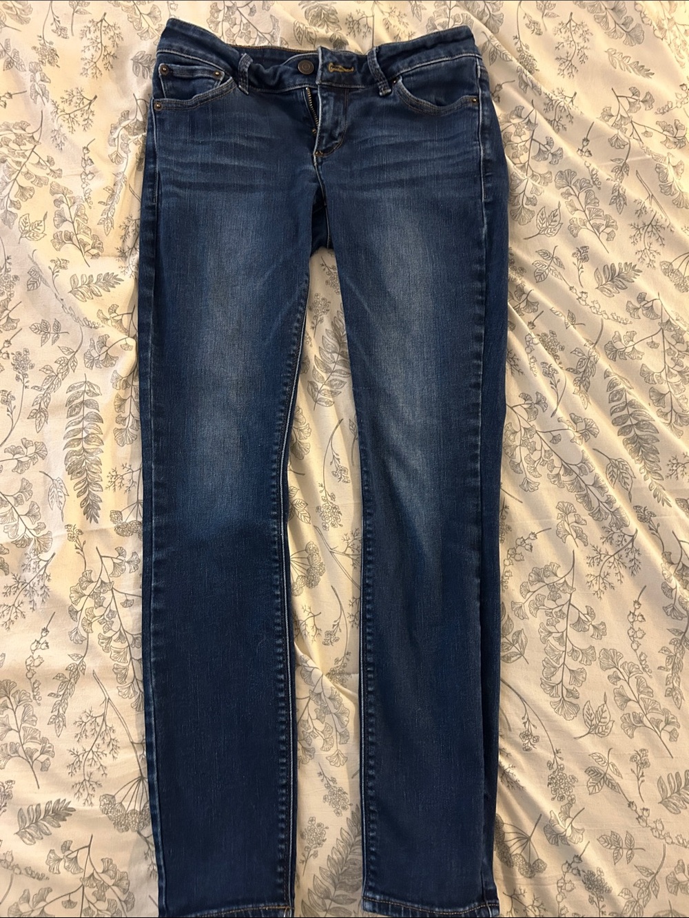 Lucky Brand Women's Dark Blue Skinny Jeans